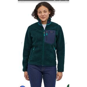 Patagonia Women's Classic Retro-X Fleece Jacket Sz Small boho Western